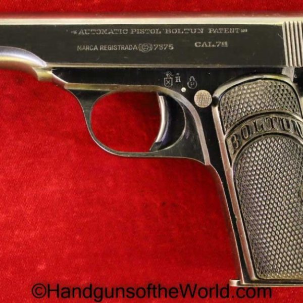 Boltun, Pocket, 7.65mm, Geco, Retailer Marked, German, Germany, Handgun, Pistol, C&R, Collectible, Spain, Spanish, 32, .32, acp, auto, 7.65, Hand gun