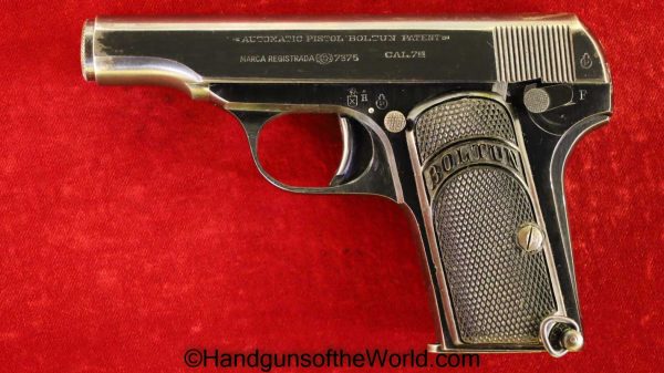Boltun, Pocket, 7.65mm, Geco, Retailer Marked, German, Germany, Handgun, Pistol, C&R, Collectible, Spain, Spanish, 32, .32, acp, auto, 7.65, Hand gun