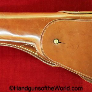 Colt, 1911A1, Holster, Left Hand, Brown, Leather, 1911, Gov, Government, 45, .45, Original, Collectible, Left, Hand, Handed, Americana, American, USA