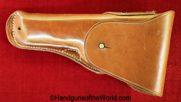 Colt, 1911A1, Holster, Left Hand, Brown, Leather, 1911, Gov, Government, 45, .45, Original, Collectible, Left, Hand, Handed, Americana, American, USA