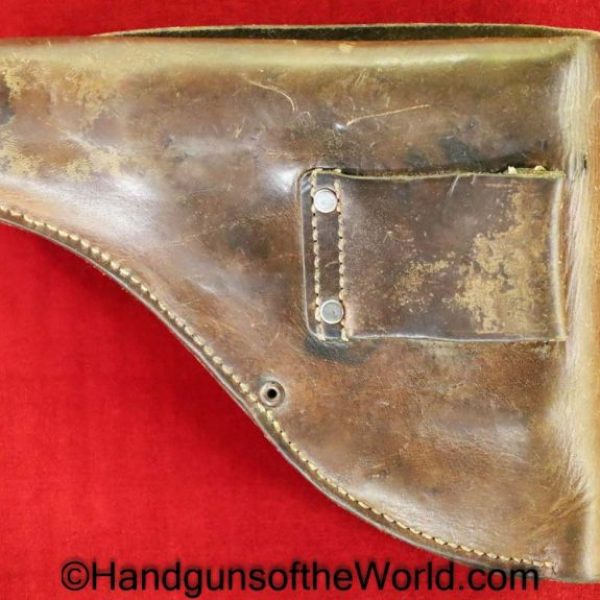 Femaru, 37M, Holster, brown, leather, Original, Collectible, M37, Handgun, Pistol, Hungary, Hungarian, Hand gun, Real, Old, Vintage, 37, M