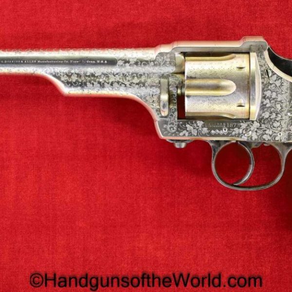 Merwin & Hulbert, Large Frame, Double Action, Revolver, .44-40, Factory Engraved, Engraved, Merwin, Hulbert, Handgun, Antique, Collectible, Non-FFL, Non FFL