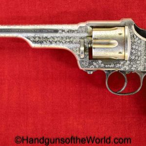 Merwin & Hulbert, Large Frame, Double Action, Revolver, .44-40, Factory Engraved, Engraved, Merwin, Hulbert, Handgun, Antique, Collectible, Non-FFL, Non FFL