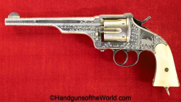 Merwin & Hulbert, Large Frame, Double Action, Revolver, .44-40, Factory Engraved, Engraved, Merwin, Hulbert, Handgun, Antique, Collectible, Non-FFL, Non FFL