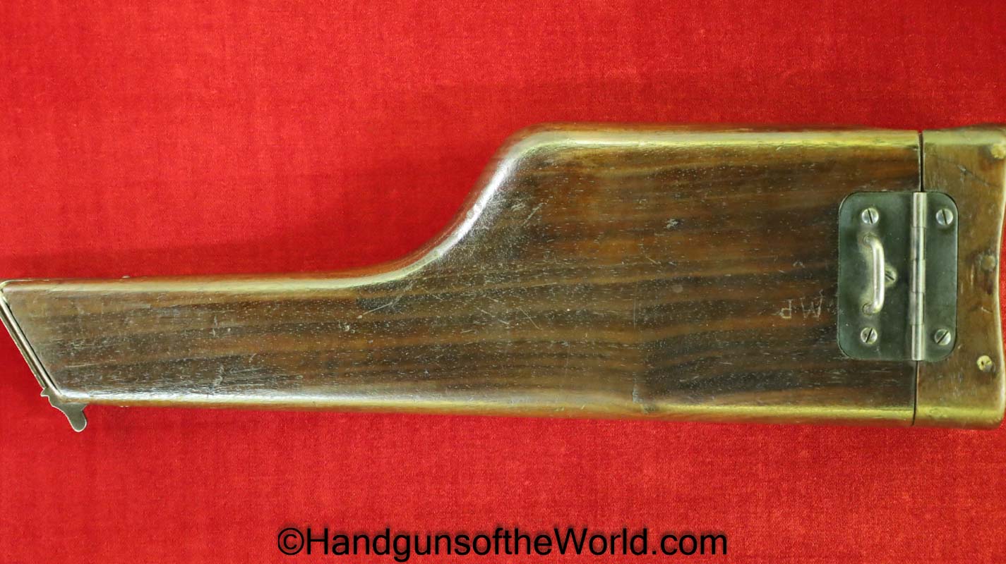 Mauser, 1896, Broomhandle, Stock, Holster, Shoulder Stock, Original, Collectible, 230, #230, German, Germany, C96, Broom handle, Handgun, Pistol