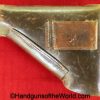 Mauser, HSc, Holster, German, 1941, Brown, Leather, breakaway, Akah, Oakleaf-9 Logo-1941-WaA757, Dated, WaA 757, WaA757, Original, Collectible, Break away