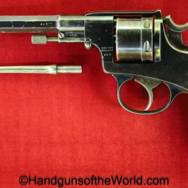 Nagant, 1884, 9.4mm, Luxembourg Contract, with Bayonet, Luxembourg, Handgun, Revolver, Antique, Non FFL, Non-FFL, 9.4, Belgian, Belgium, Hand gun