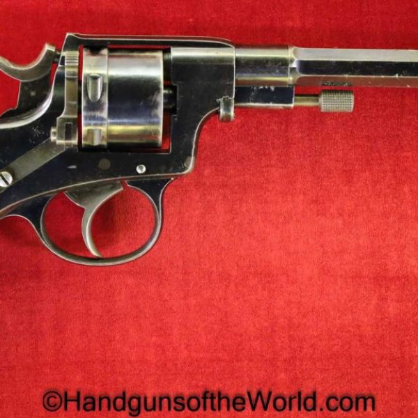 Nagant, 1884, 9.4mm, Luxembourg Contract, with Bayonet, Luxembourg, Handgun, Revolver, Antique, Non FFL, Non-FFL, 9.4, Belgian, Belgium, Hand gun