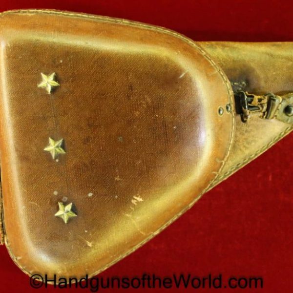 Nambu, Type 14, Holster, Late War, Rubberized, canvas, WWII, WW2, Type, 14 Japan, Japanese, Handgun, Pistol, Original, Collectible, Hand gun
