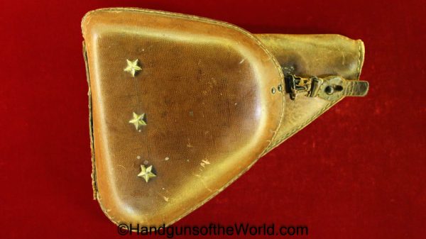 Nambu, Type 14, Holster, Late War, Rubberized, canvas, WWII, WW2, Type, 14 Japan, Japanese, Handgun, Pistol, Original, Collectible, Hand gun