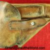 Walther, PPk, Holster, WWII, Era, Unmarked, brown, leather, breakaway, Original, Collectible, German, Germany, Handgun, Pistol, WW2, Break away