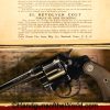 Colt, Police Positive, .38, Mint, in Box, Boxed, with Box, 1926, 38, Handgun, Revolver, C&R, Collectible, Police, Positive, Unfired, Hand gun
