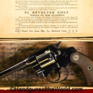 Colt, Police Positive, .38, Mint, in Box, Boxed, with Box, 1926, 38, Handgun, Revolver, C&R, Collectible, Police, Positive, Unfired, Hand gun