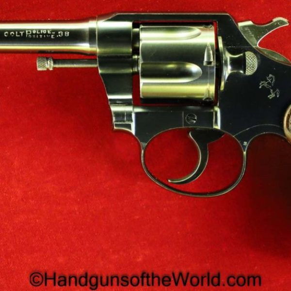 Colt, Police Positive, .38, Mint, in Box, Boxed, with Box, 1926, 38, Handgun, Revolver, C&R, Collectible, Police, Positive, Unfired, Hand gun
