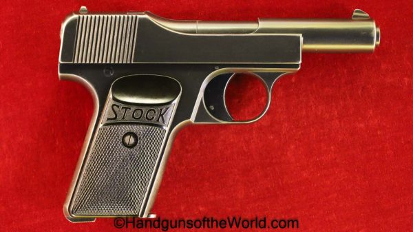Franz Stock, 1st, Type, First, Pattern, German, Germany, Handgun, Pistol, C&R, Collectible, Pocket, acp, auto, Hand gun, 7.65, 7.65mm, 32, .32, Late