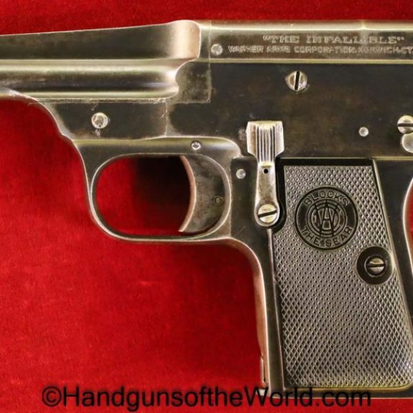 Warner Arms, Infallible, Type II, .32 acp, 32, .32, acp, auto, Warner, Type 2, Americana, Handgun, Pistol, C&R, Collectible, Pocket, 7.65, 7.65mm