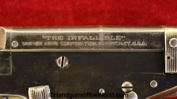 Warner Arms, Infallible, Type II, .32 acp, 32, .32, acp, auto, Warner, Type 2, Americana, Handgun, Pistol, C&R, Collectible, Pocket, 7.65, 7.65mm