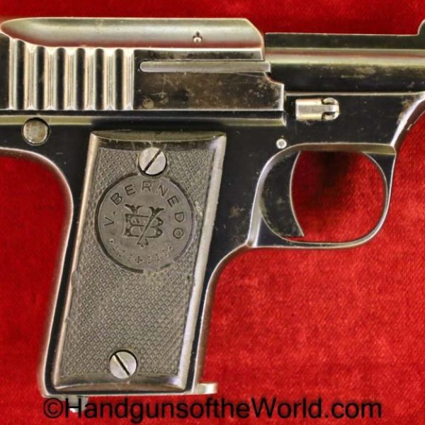 Bernado, Vest Pocket, 6.35mm, Spain, Spanish, Handgun, Pistol, C&R, Collectible, 6.35, 25, .25, acp, auto, VP, Hand gun, Bernedo, Vintage, Old, Classic