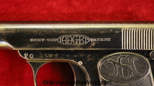 Galesi, Model 1922, 6.35mm, Very Rare, 1922, Italy, Italian, Handgun, Pistol, C&R, Collectible, VP, Vest Pocket, 6.35, 25, .25, acp, auto, Hand gun
