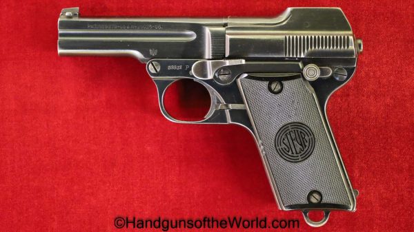 Steyr, 1908/34, 7.65mm, Austrian, Dated, 1928, Austria, Handgun, Pistol, C&R, Collectible, 1908, 34, 32, .32, acp, auto, 7.65, Hand gun, Vintage, Classic