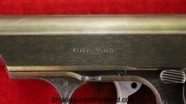 Sauer, 38H, 7.65mm, German, WWII, Army, WW2, Germany, Handgun, Pistol, C&R, Collectible, Pocket, Late War, E/37, E37, 7.65, 32, .32, acp, auto