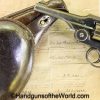 Nambu, Type 26, Revolver, 9mm, with Holster, with Capture Paper, Capture Paper, Japan, Japanese, WWII, WW2, Handgun, Revolver, C&R, Collectible, Type, 26
