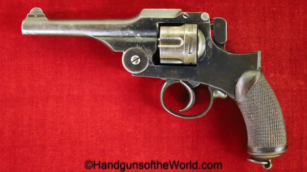 Nambu, Type 26, Revolver, 9mm, with Holster, with Capture Paper, Capture Paper, Japan, Japanese, WWII, WW2, Handgun, Revolver, C&R, Collectible, Type, 26