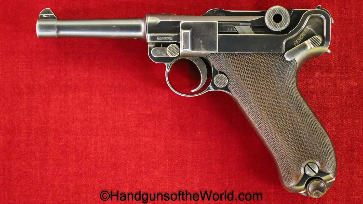 Luger, DWM, 1911, P.08, 9mm, German, WWI, Matching Magazine, Matching Mag, Germany, WW1, Handgun, Pistol, C&R, Collectible, P08, P-08, P 08, Matching Clip