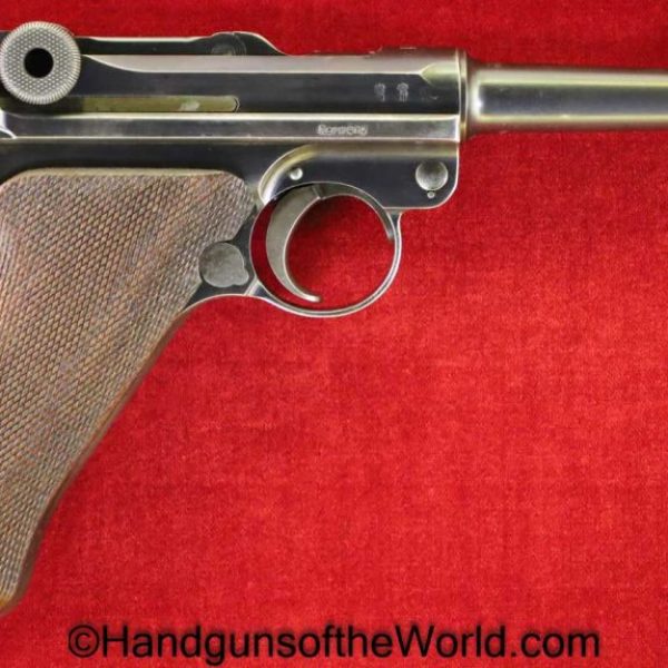 Luger, DWM, 1911, P.08, 9mm, German, WWI, Matching Magazine, Matching Mag, Germany, WW1, Handgun, Pistol, C&R, Collectible, P08, P-08, P 08, Matching Clip