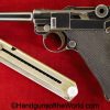 Luger, DWM, 1933 KL, 9mm, Police, 2 Matching Magazines, KL, 1933, German, Germany, Handgun, Pistol, C&R, Collectible, 2 Matching Mags, 2 Matching Clips