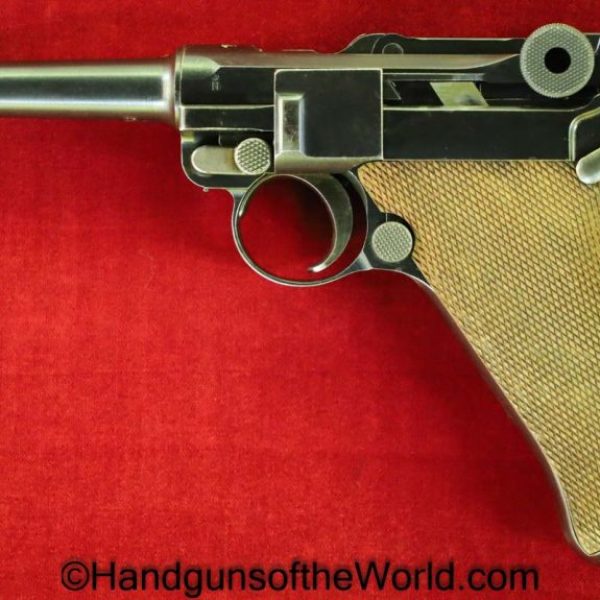 Luger, DWM, 1921, .30, Krieghoff Suhl, Rear Frame Marked, Krieghoff, Handgun, Pistol, C&R, Collectible, German, Germany, Krieghoff, Rear Frame, 7.65, 30