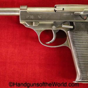 Walther, Mauser, P-38, BYF 44, 9mm, German, French, Proofed, Gray Ghost, Grey Ghost, Handgun, Pistol, C&R, Collectible, P38, P.38, P 38, 44, byf, byf44