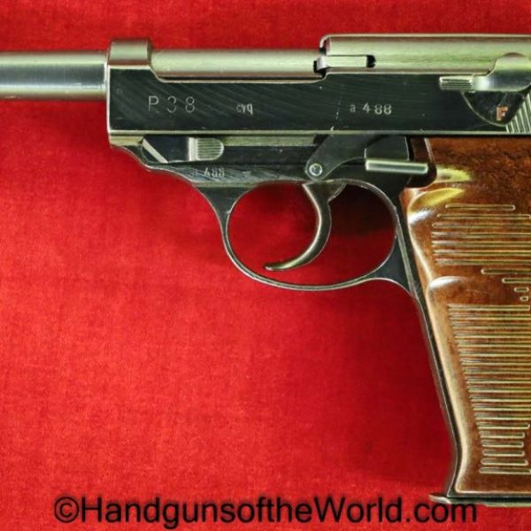 Spreewerk, P-38, CYQ, 9mm, Late War, A Prefix, Full Rig, Fantastic, German, Germany, Handgun, Pistol, C&R, Collectible, Walther, P38, P.38, P 38, WWII, WW2