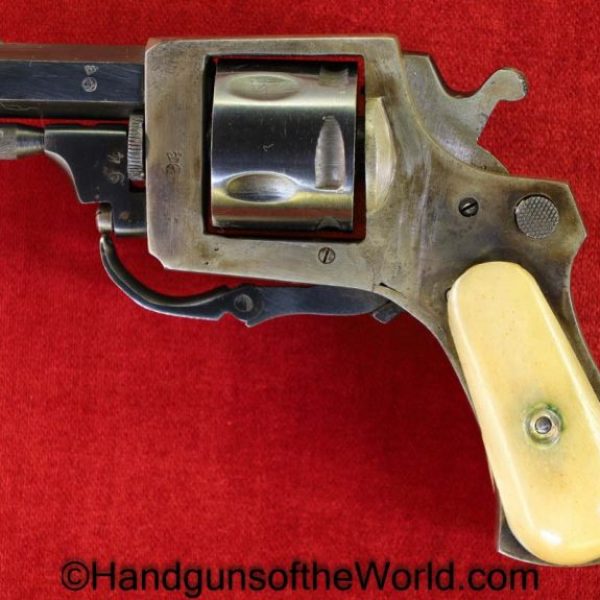 Italian, Double Action, Revolver, 6.35mm, with Holster, with Capture Paper, Italy, DA, Handgun, C&R, Collectible, 6.35, 25, .25, acp, auto, Capture Papers