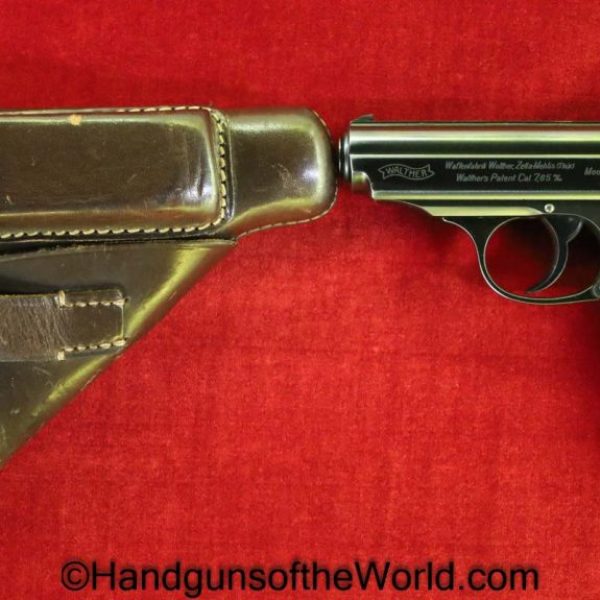 Walther, PPk, 7.65mm, Pre-War, Commercial, with Holster, Superb, German, Germany, Handgun, Pistol, C&R, Collectible, 1933, Pocket, 7.65, 32, .32, acp, auto