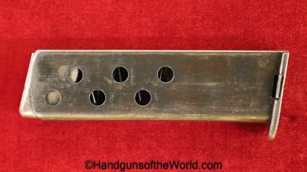 Beretta, 1915, 9mm, Magazine-Clip, Magazine, Mag, Clip, Italy, Italian, WWI, WW1, Handgun, Pistol, Collectible, Original, Model, Hand gun, Military