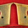 Mauser, HSc, Grips, Checkered, walnut, Wood, Wooden, Handgun, Pistol, Post War, Post-War, Interarms, Original, Collectible, German, Germany, Hand gun