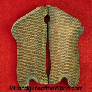 Luger, WWI, Era, Grip, Walnut, WW1, Original, Collectible, German, Germany, Handgun, Pistol, Hand gun, Grips, Wood, Checkered, #31, 31, Wooden