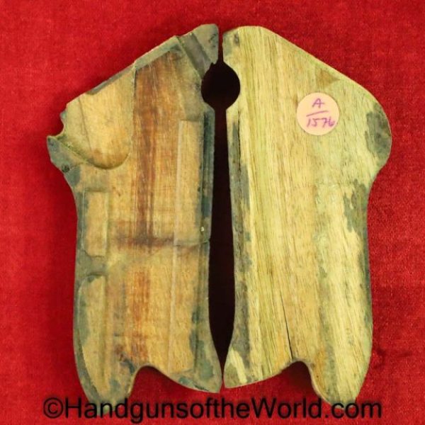 Luger, WWI, Era, Grip, Walnut, WW1, Original, Collectible, German, Germany, Handgun, Pistol, Hand gun, Grips, Wood, Checkered, #31, 31, Wooden