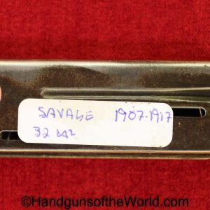 Savage, 1907, 1917, .32, Magazine, Clip, Mag, Original, Collectible, Handgun, Pistol, Americana, American, America, USA, 32, 7.65, acp, auto, 7.65mm