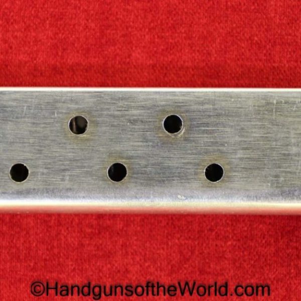 Llama, Model XA-IIIA, Especial, 7.65mm, .380, Magazine-Clip, Mag, Magazine, Clip, Handgun, Pistol, Original, Collectible, Nickel, Factory, Spain, Spanish
