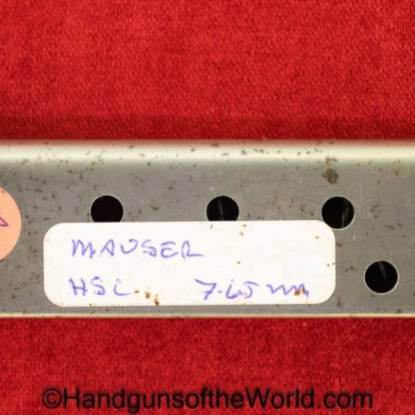 Mauser, HSc, 7.65mm, WWII, era, Magazine, Clip, Mag, Original, Collectible, WW2, Handgun, Pistol, German, Germany, Hand gun, 32, .32, acp, auto, 7.65