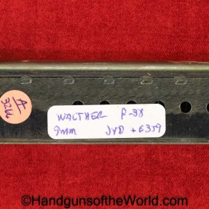 Walther, P-38, 9mm, Magazine, Clip, Mag, Original, Collectible, German, Germany, WWII, WW2, P38, P.38, P 38, Handgun, Pistol, E359, E/359, jvd, WaA706