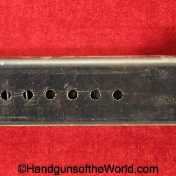 Walther, P-38, 9mm, Magazine, Clip, Mag, Original, Collectible, German, Germany, WWII, WW2, P38, P.38, P 38, Handgun, Pistol, E359, E/359, jvd, WaA706