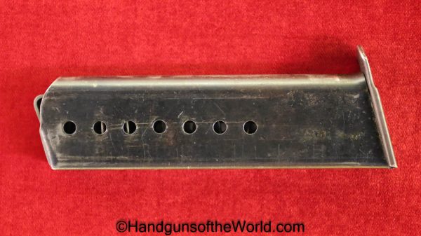 Walther, P-38, 9mm, Magazine, Clip, Mag, Original, Collectible, German, Germany, WWII, WW2, P38, P.38, P 38, Handgun, Pistol, E359, E/359, jvd, WaA706