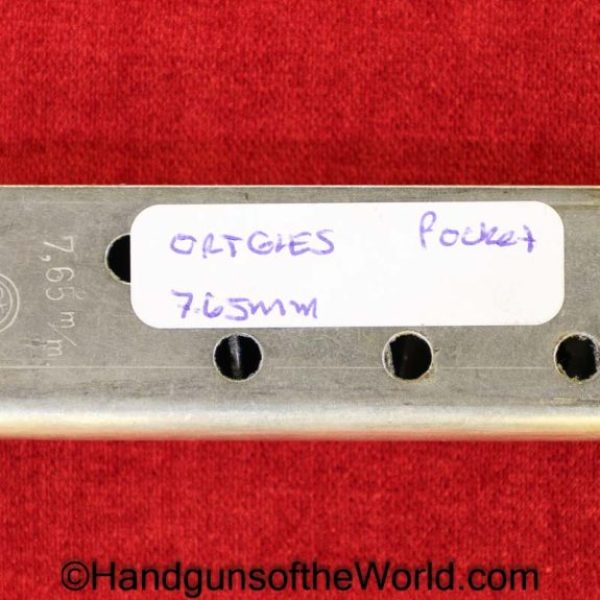Ortgies, Pocket, 7.65mm, Magazine, Clip, Mag, Original, Collectible, 7.65, German, Germany, Handgun, Pistol, acp, auto, 32, .32, Hand gun, Vintage