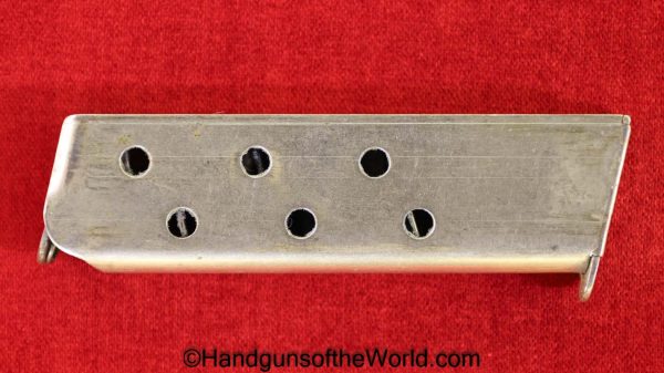 Ortgies, Pocket, 7.65mm, Magazine, Clip, Mag, Original, Collectible, 7.65, German, Germany, Handgun, Pistol, acp, auto, 32, .32, Hand gun, Vintage