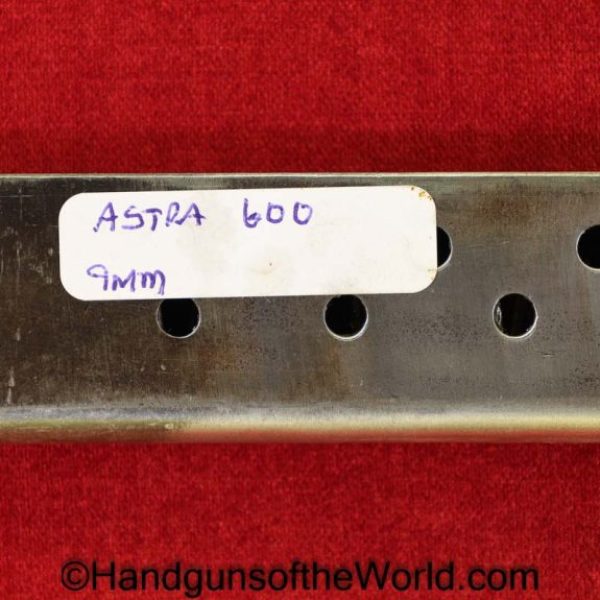 Astra, 600, 9mm, Magazine-Clip, Magazine, Mag, Clip, Original, Collectible, Spain, Spanish, Handgun, Pistol, Hand gun, 1943, 600/43, German, Germany