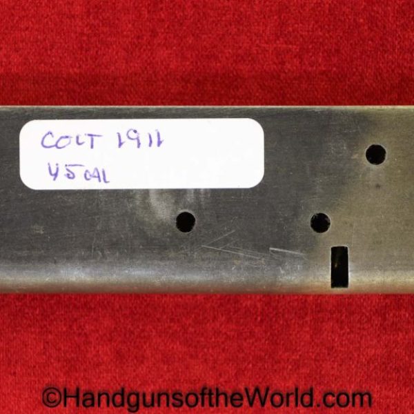Colt, 1911, .45acp, Lanyard Loop, Magazine, Clip, Mag, Original, Collectible, Handgun, Pistol, Hand gun, 45, .45, acp, auto, American, Americana, USA
