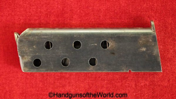 Dreyse, 1907, 7.65mm, Magazine, Clip, Mag, Original, Collectible, German, Germany, 32, .32, acp, auto, Model, Handgun, Hand gun, Pistol, Real, Vintage